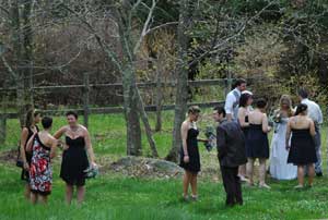 barn wedding in RI